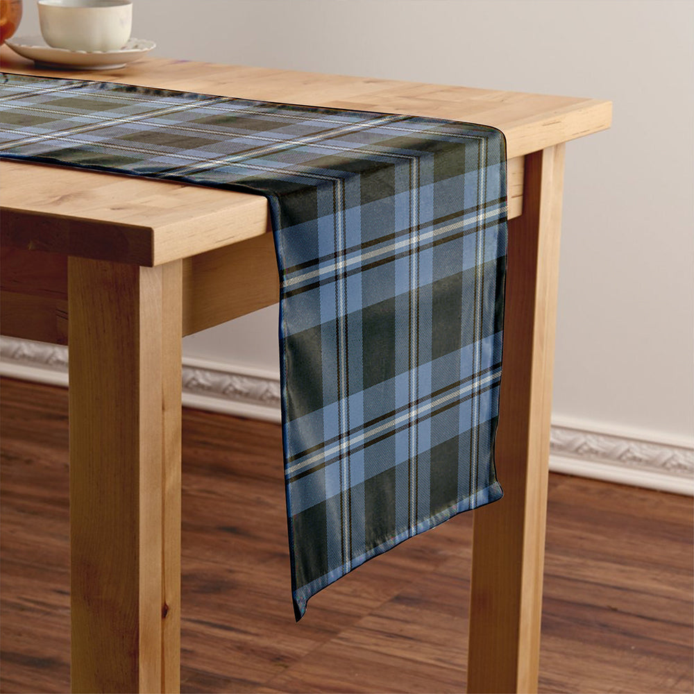 Irvine Weathered Tartan Crest Table Runner