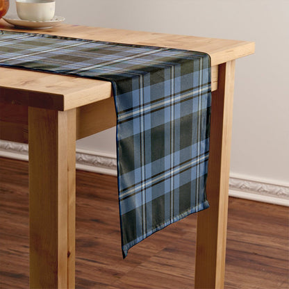 Irvine Weathered Tartan Crest Table Runner