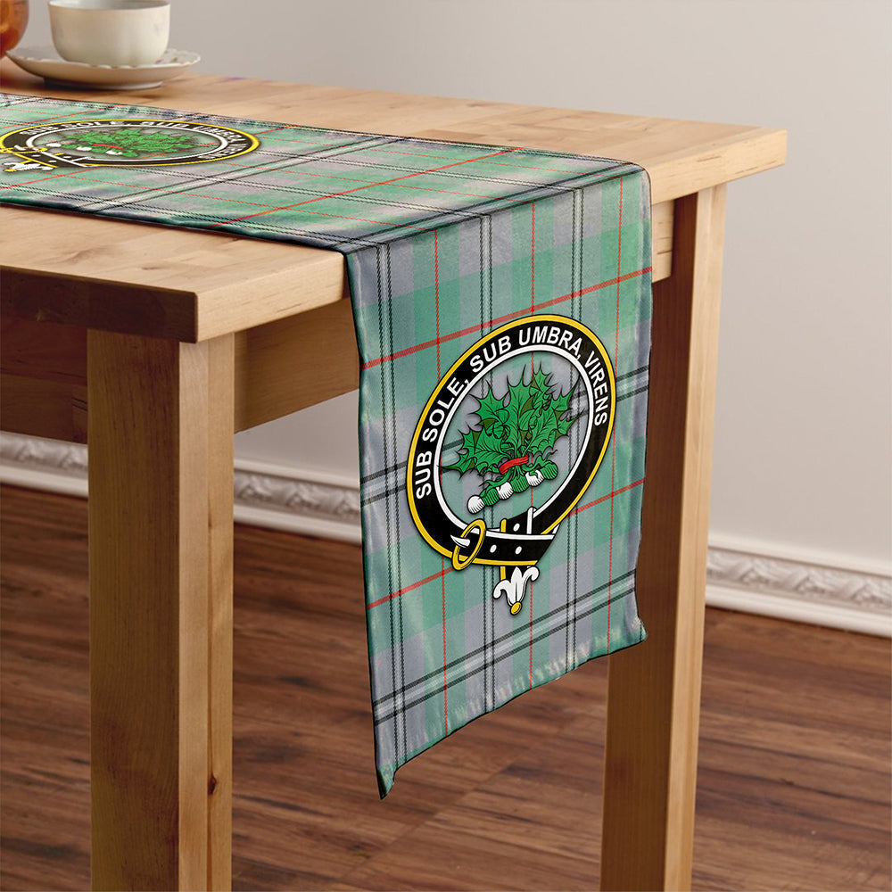 Irvine of Glentulchan Ancient Tartan Crest Table Runner