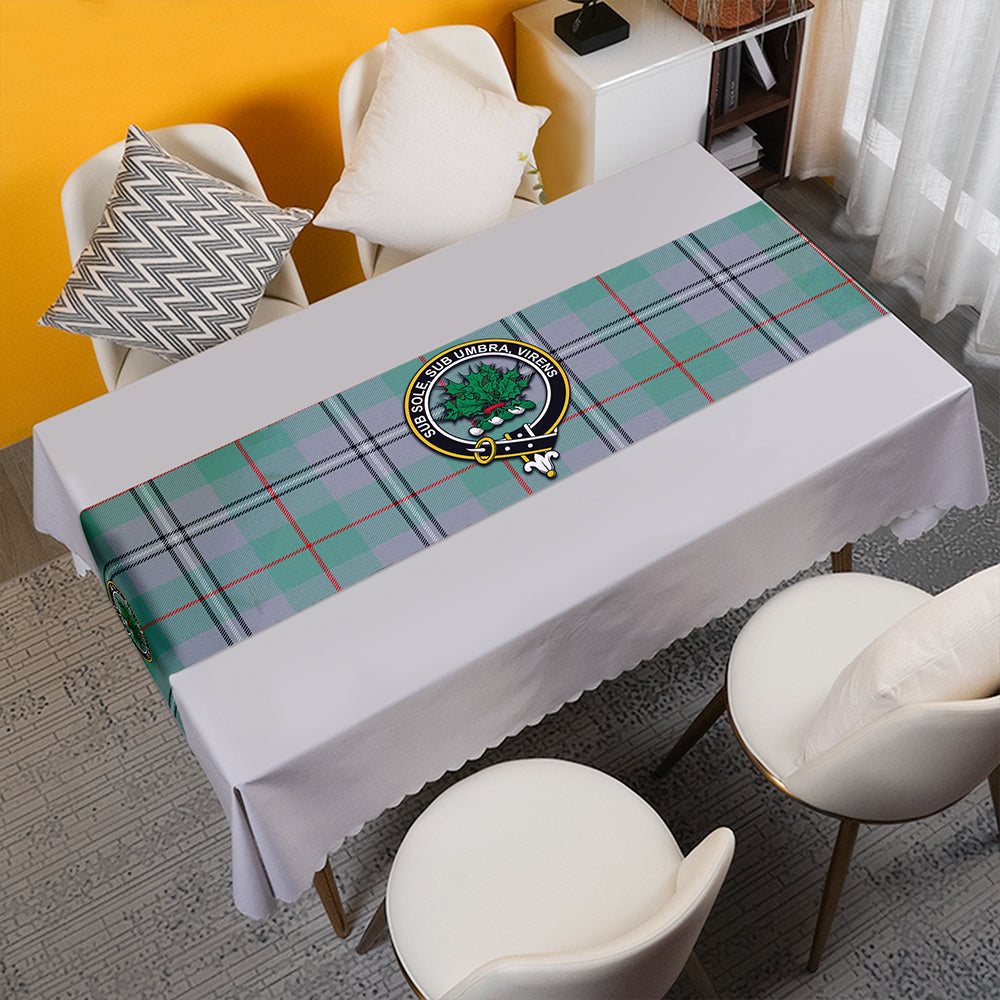 Irvine of Glentulchan Ancient Tartan Crest Table Runner