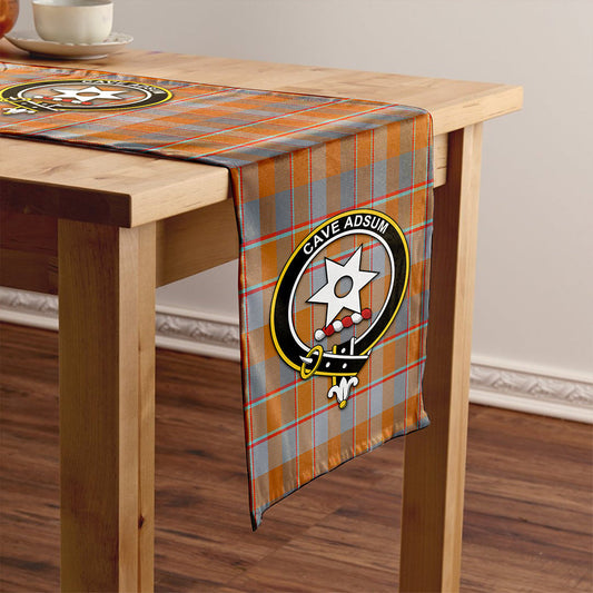 Jardine of Castlemilk Ancient Tartan Crest Table Runner