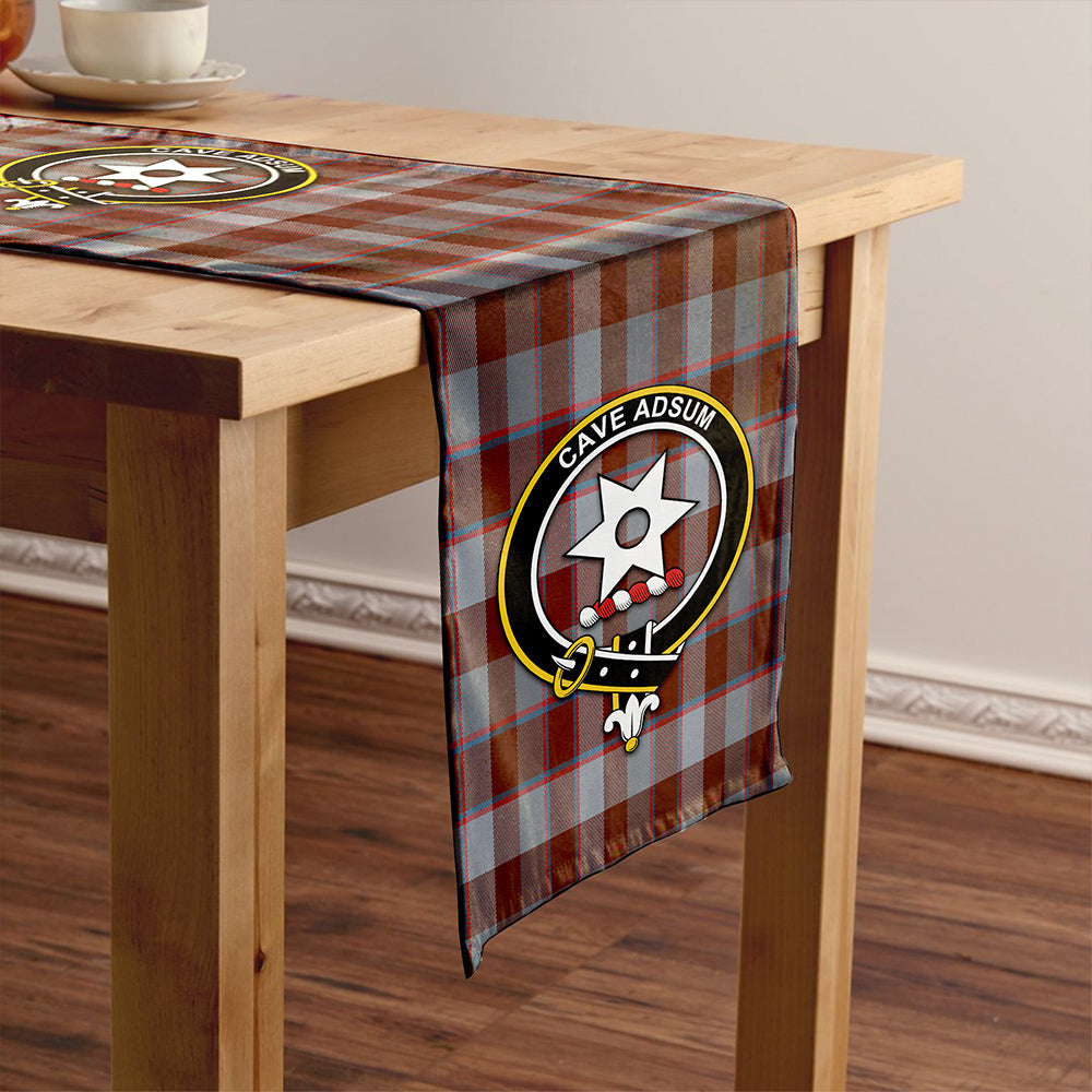 Jardine of Castlemilk Modern Tartan Crest Table Runner