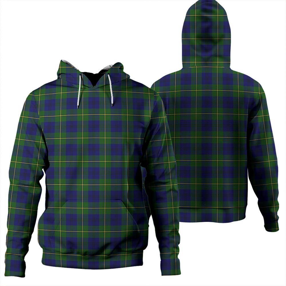 Johnston Modern Tartan Plaid Hoodie