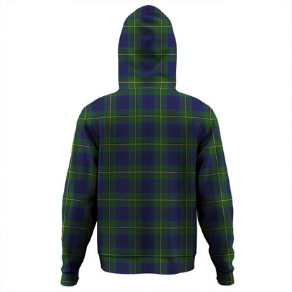 Johnston Modern Tartan Plaid Hoodie