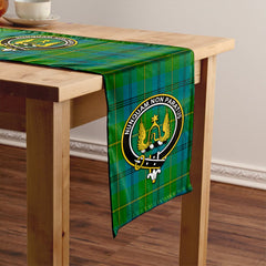 Johnstone (Johnson) Ancient Tartan Crest Table Runner