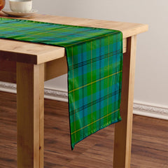 Johnstone (Johnson) Ancient Tartan Crest Table Runner