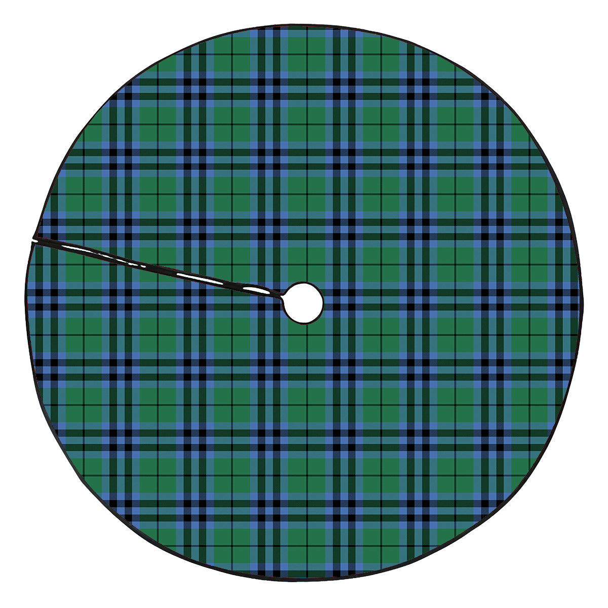 Keith Ancient Tartan Plaid Christmas Tree Skirt