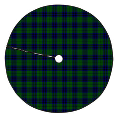 Keith Modern Tartan Plaid Christmas Tree Skirt