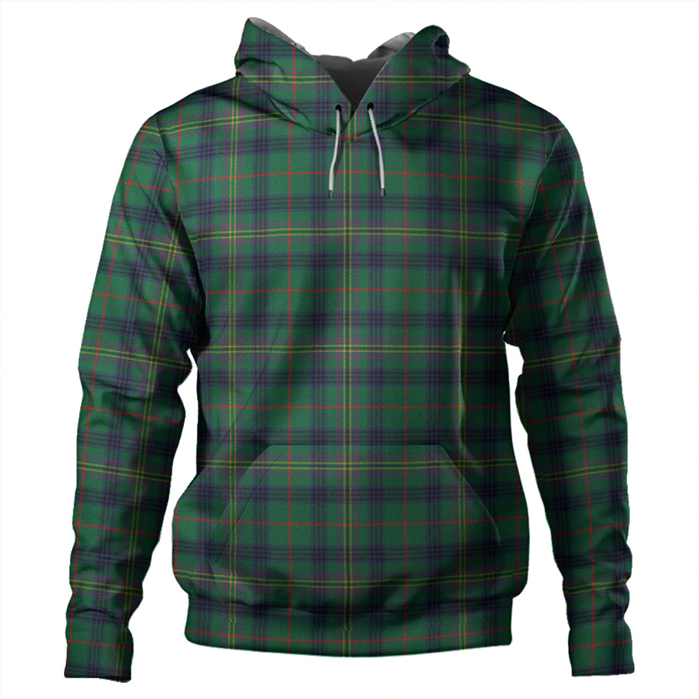 Kennedy Modern Tartan Plaid Hoodie