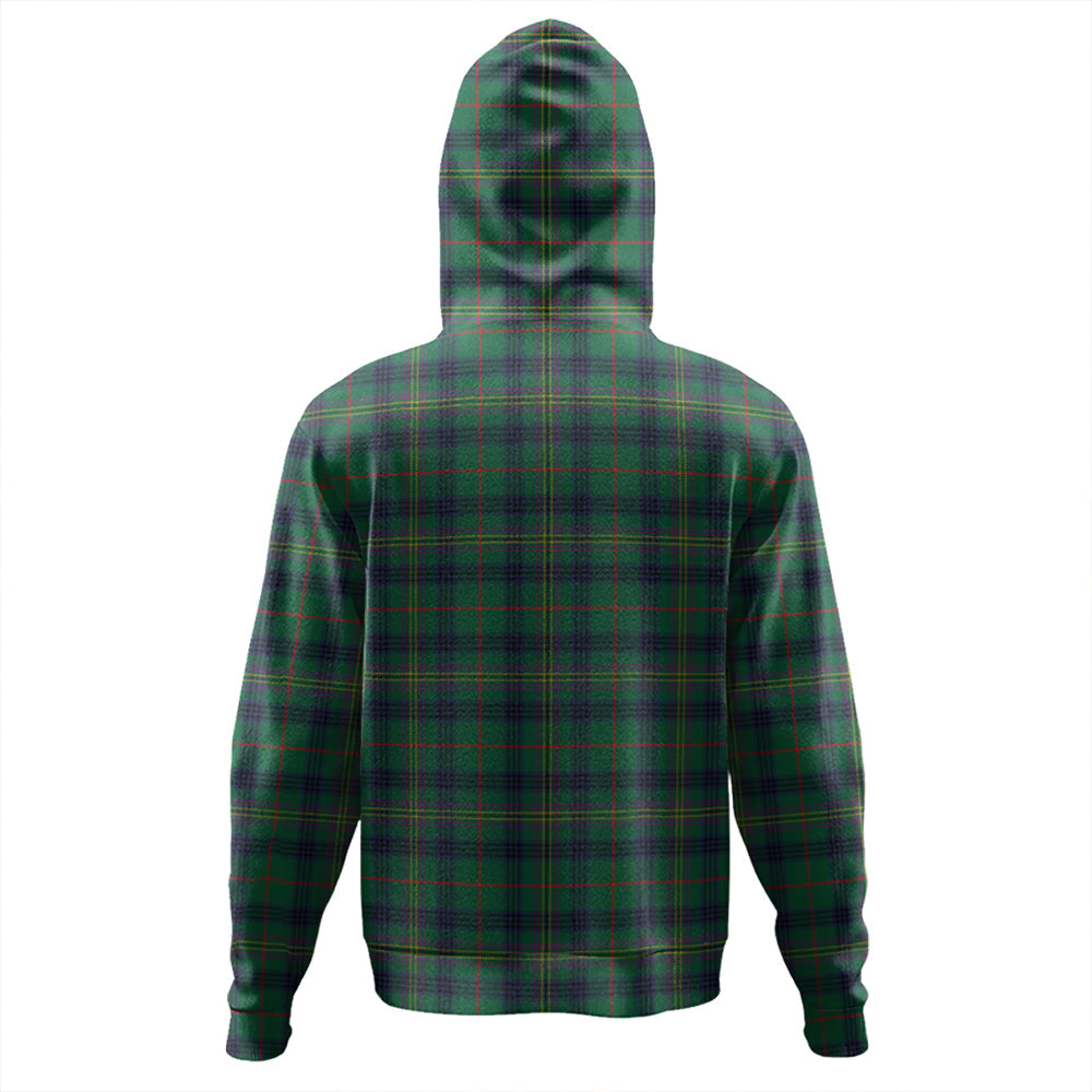 Kennedy Modern Tartan Plaid Hoodie