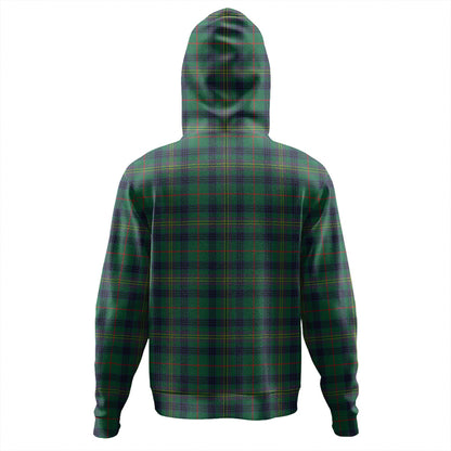 Kennedy Modern Tartan Plaid Hoodie