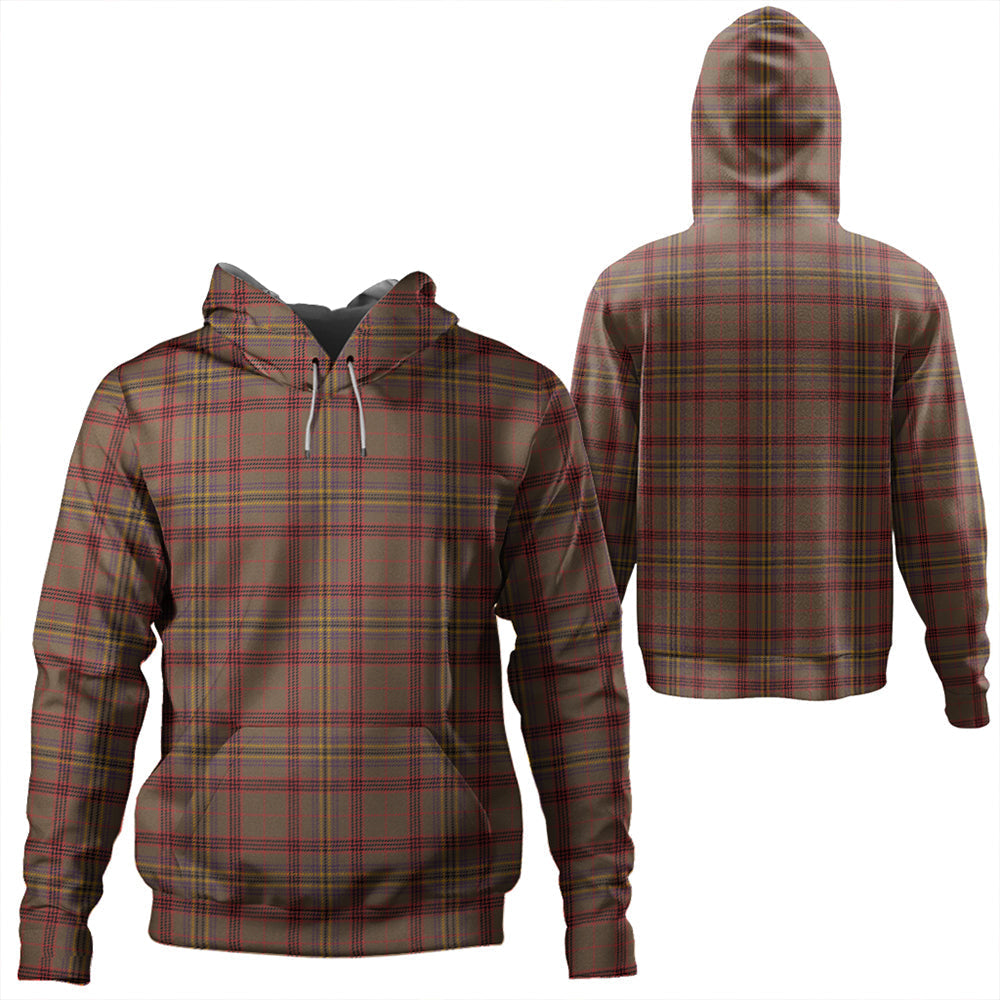 Kennedy Weathered Tartan Plaid Hoodie