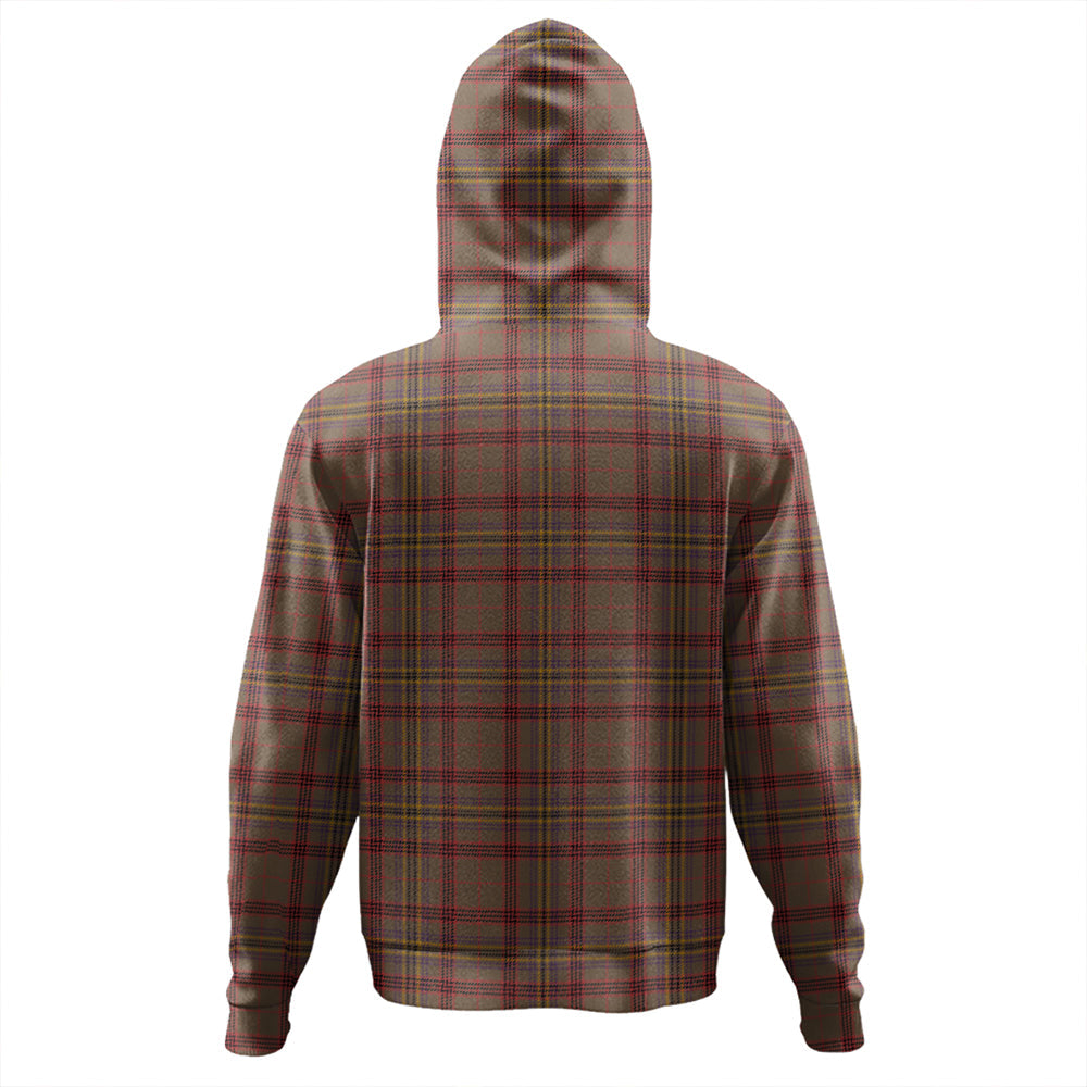 Kennedy Weathered Tartan Plaid Hoodie