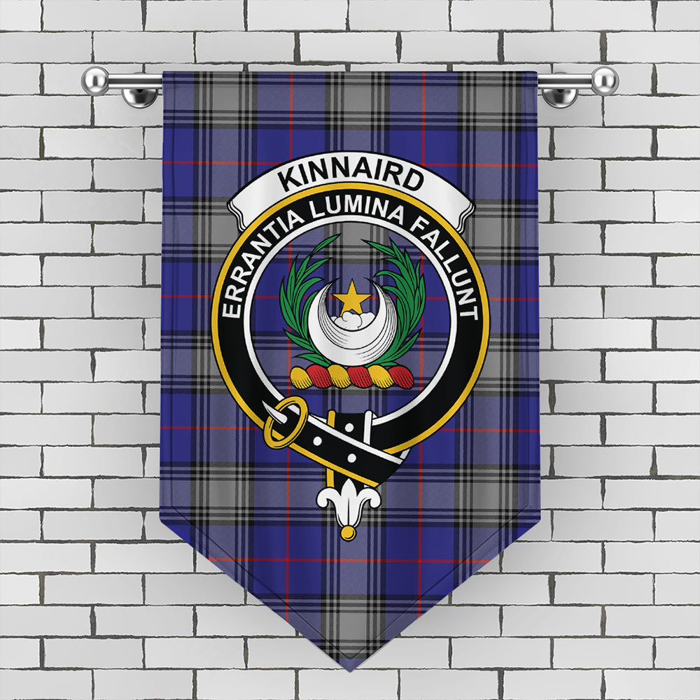 Kinnaird Tartan Crest Gonfalon