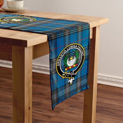 Kinnaird Ancient Tartan Crest Table Runner