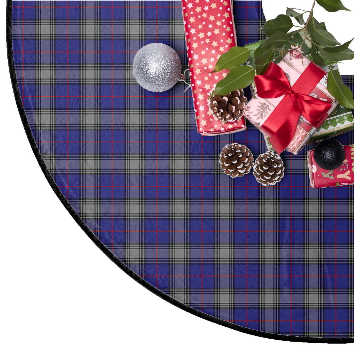 Kinnaird Tartan Plaid Christmas Tree Skirt