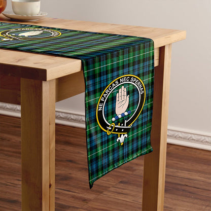 Lamont Ancient Tartan Crest Table Runner