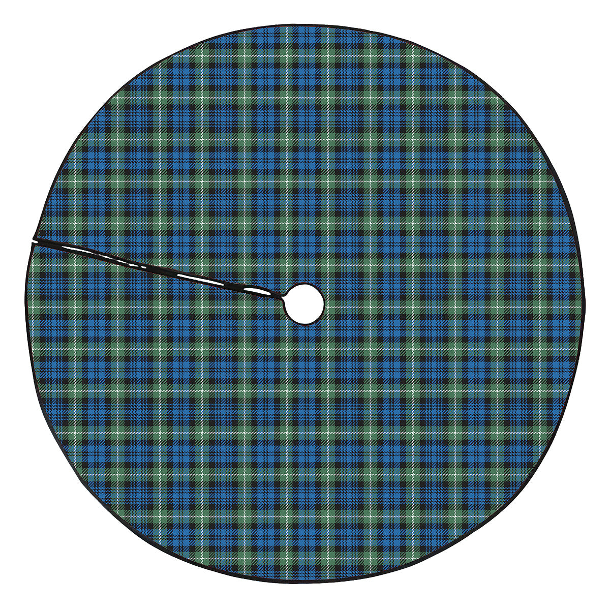 Lamont Ancient Tartan Plaid Christmas Tree Skirt