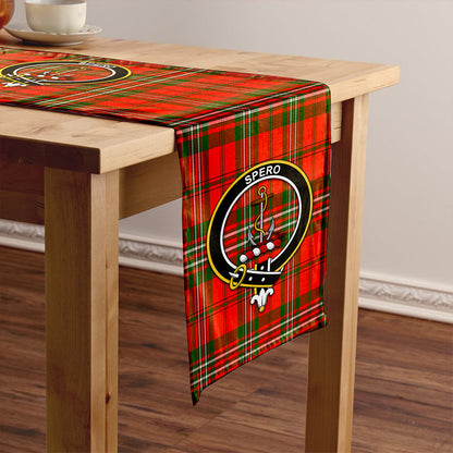 Langlands Tartan Crest Table Runner