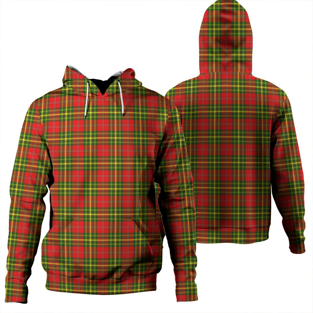 Leask Tartan Plaid Hoodie