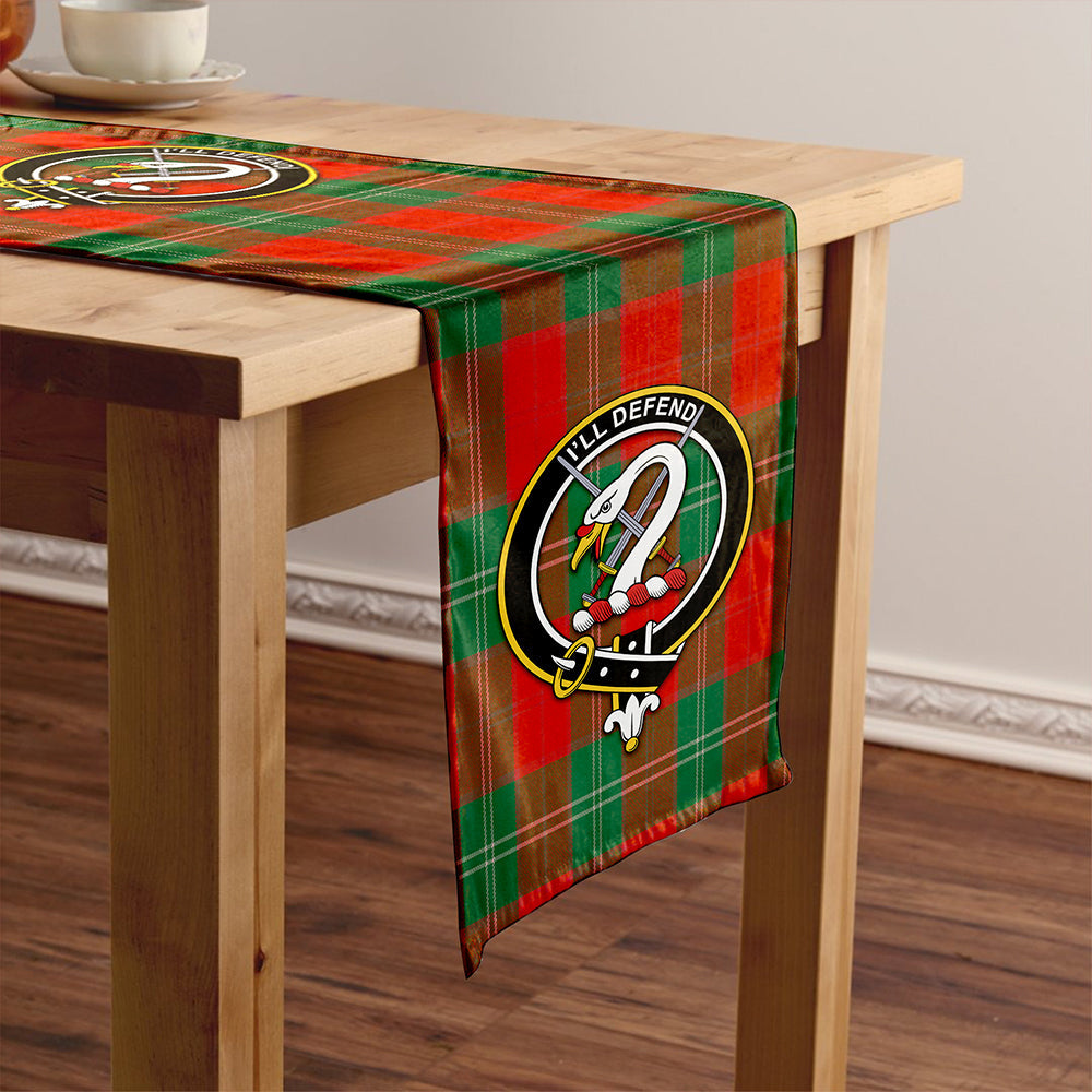 Lennox Ancient Tartan Crest Table Runner