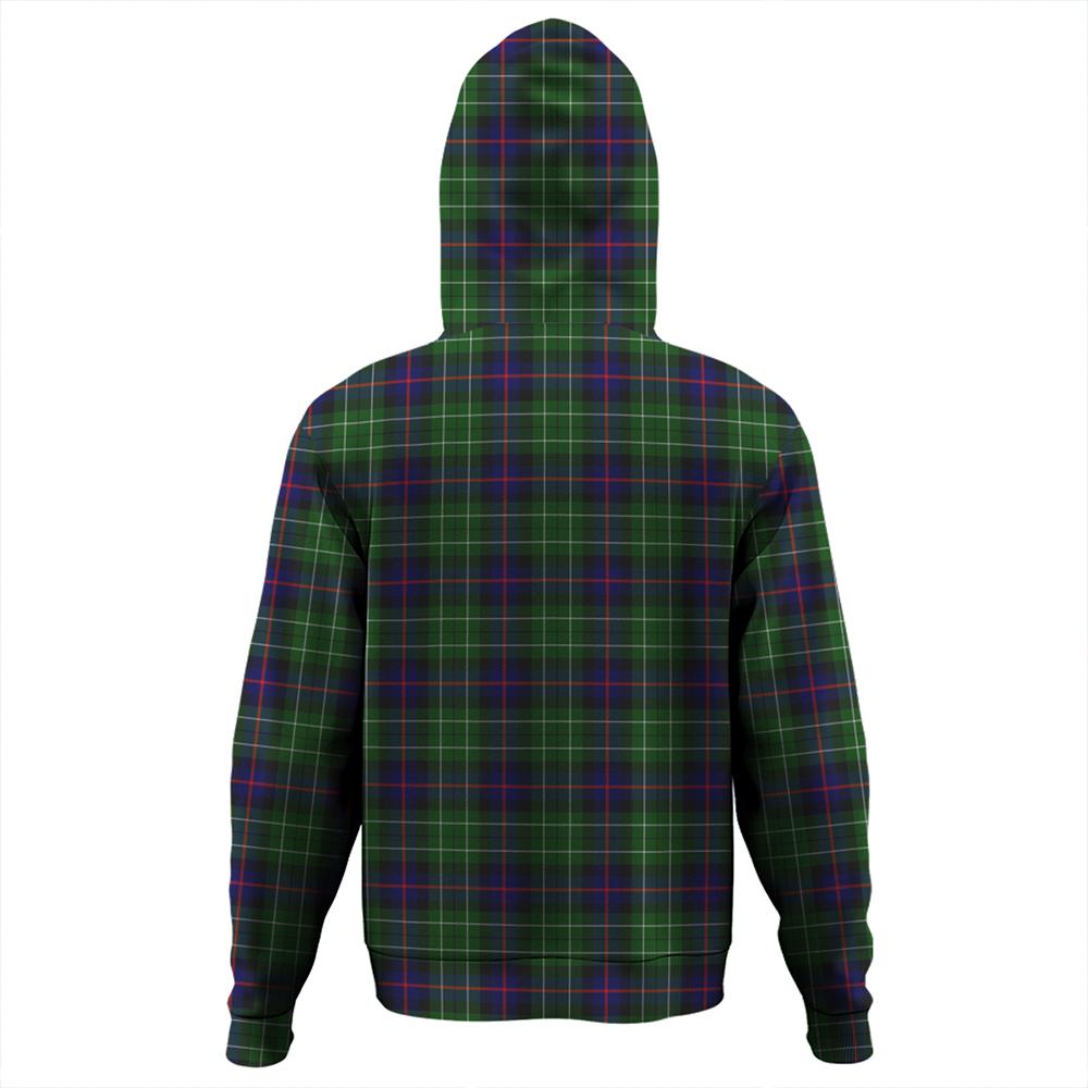 Leslie Hunting Ancient Tartan Plaid Hoodie