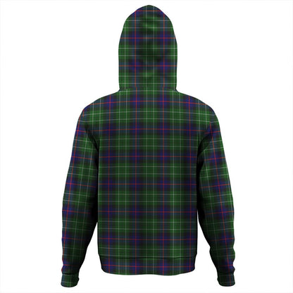 Leslie Hunting Ancient Tartan Plaid Hoodie