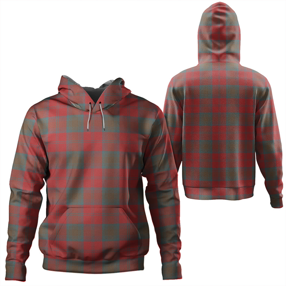 Lindsay Weathered Tartan Plaid Hoodie