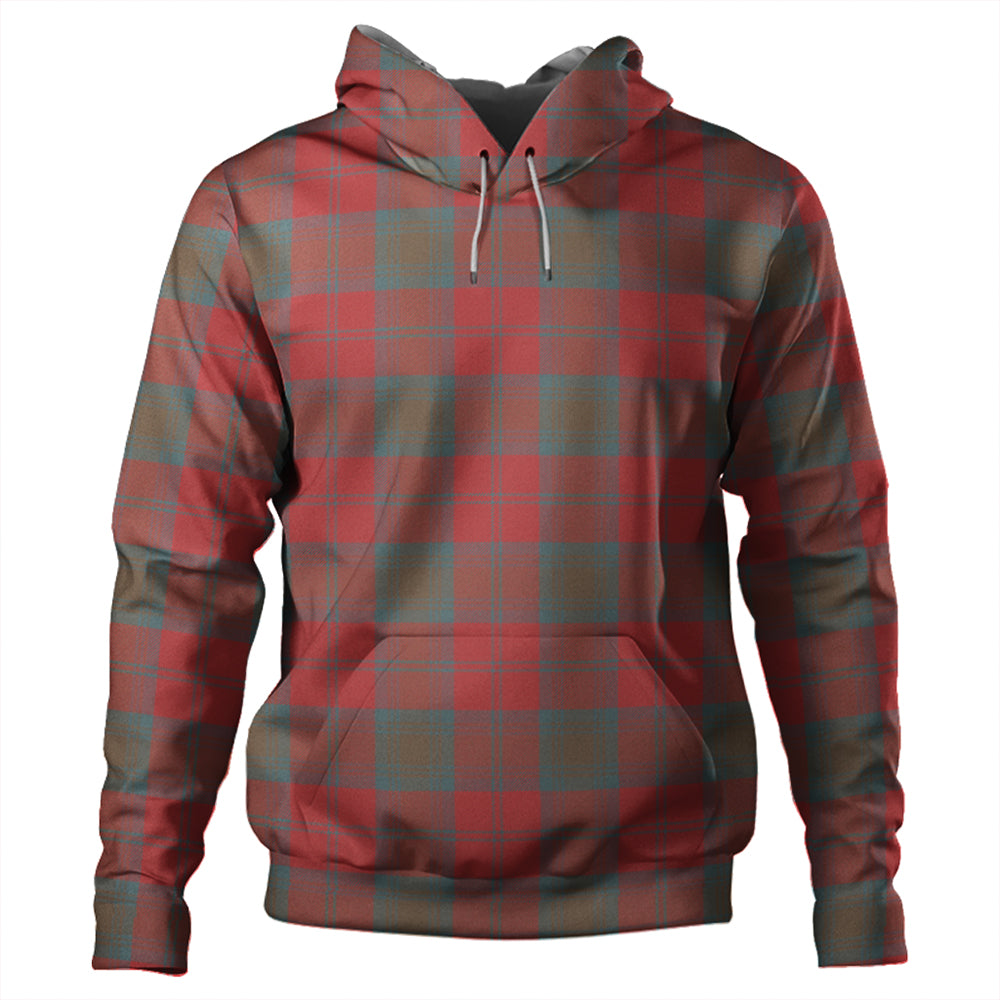 Lindsay Weathered Tartan Plaid Hoodie