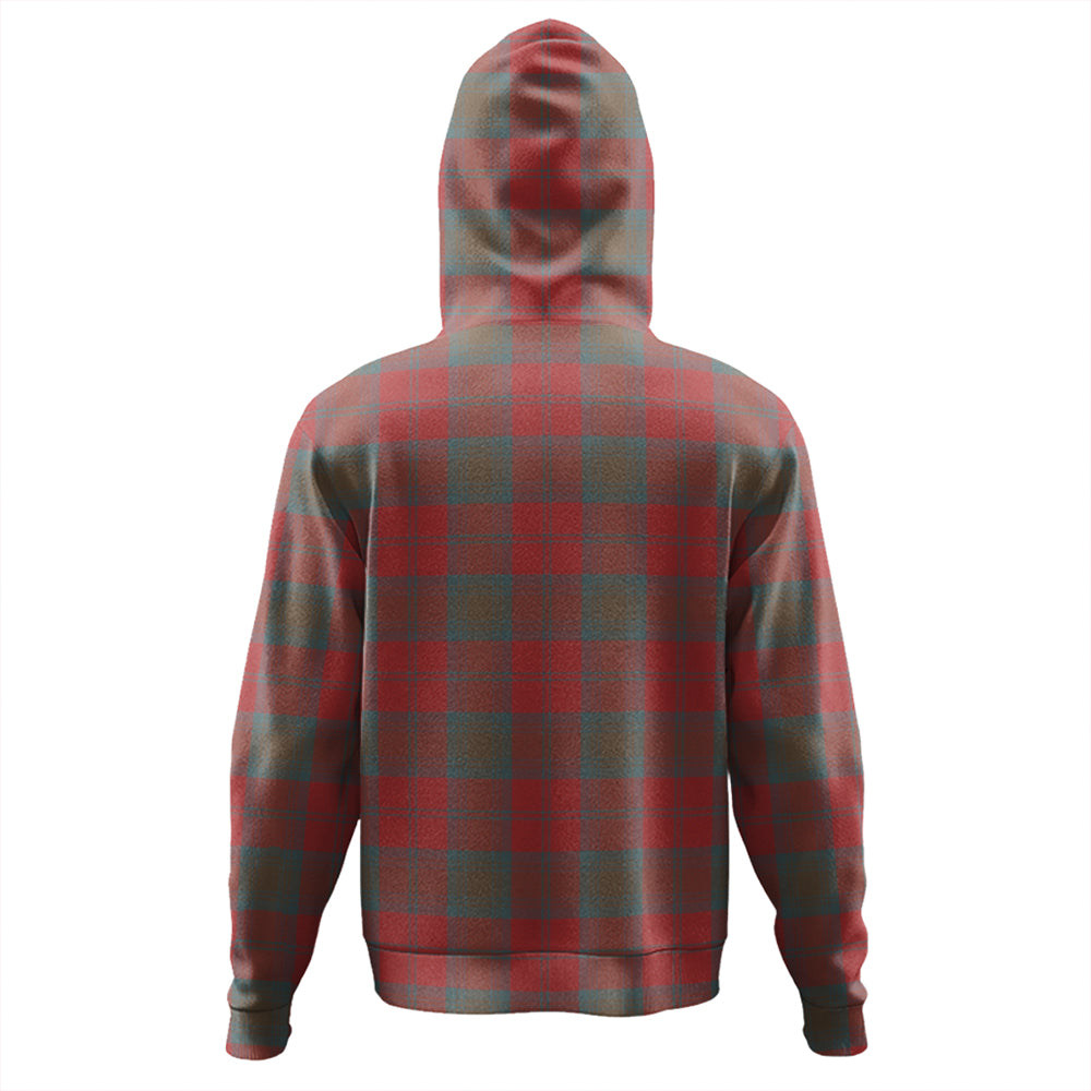 Lindsay Weathered Tartan Plaid Hoodie