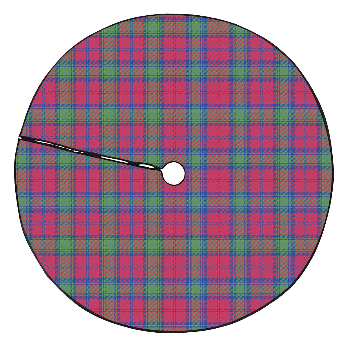 Lindsay Ancient Tartan Plaid Christmas Tree Skirt