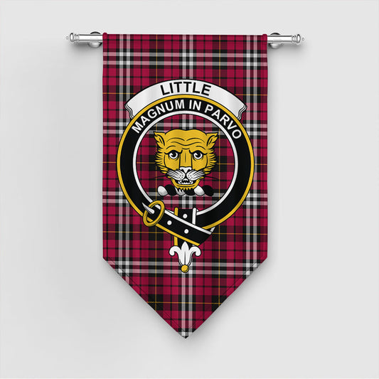 Little Tartan Crest Gonfalon