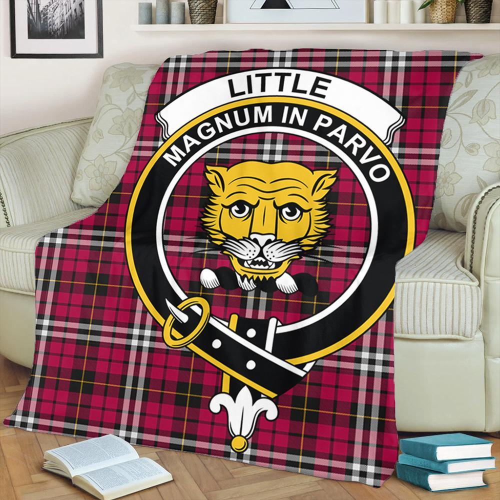 Little Tartan Crest Premium Blanket