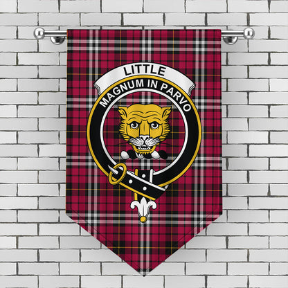 Little Tartan Crest Gonfalon