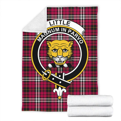 Little Tartan Crest Premium Blanket