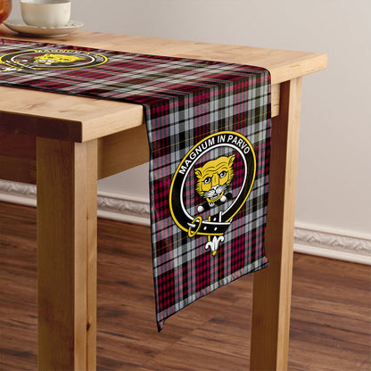 Little Dress Modern Tartan Crest Table Runner