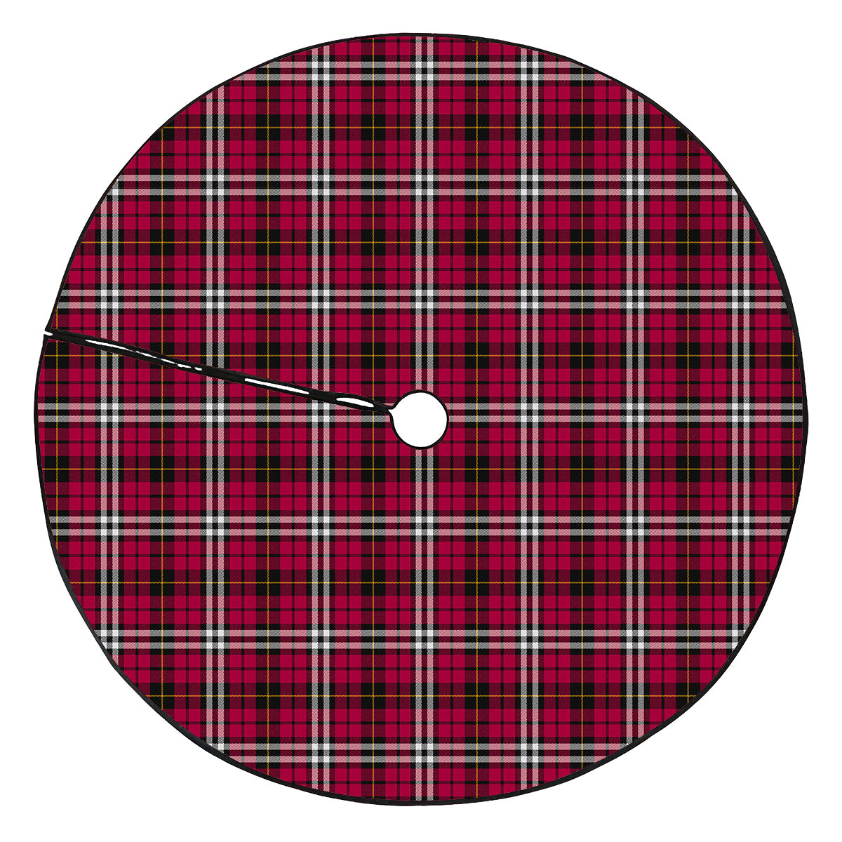 Little Tartan Plaid Christmas Tree Skirt