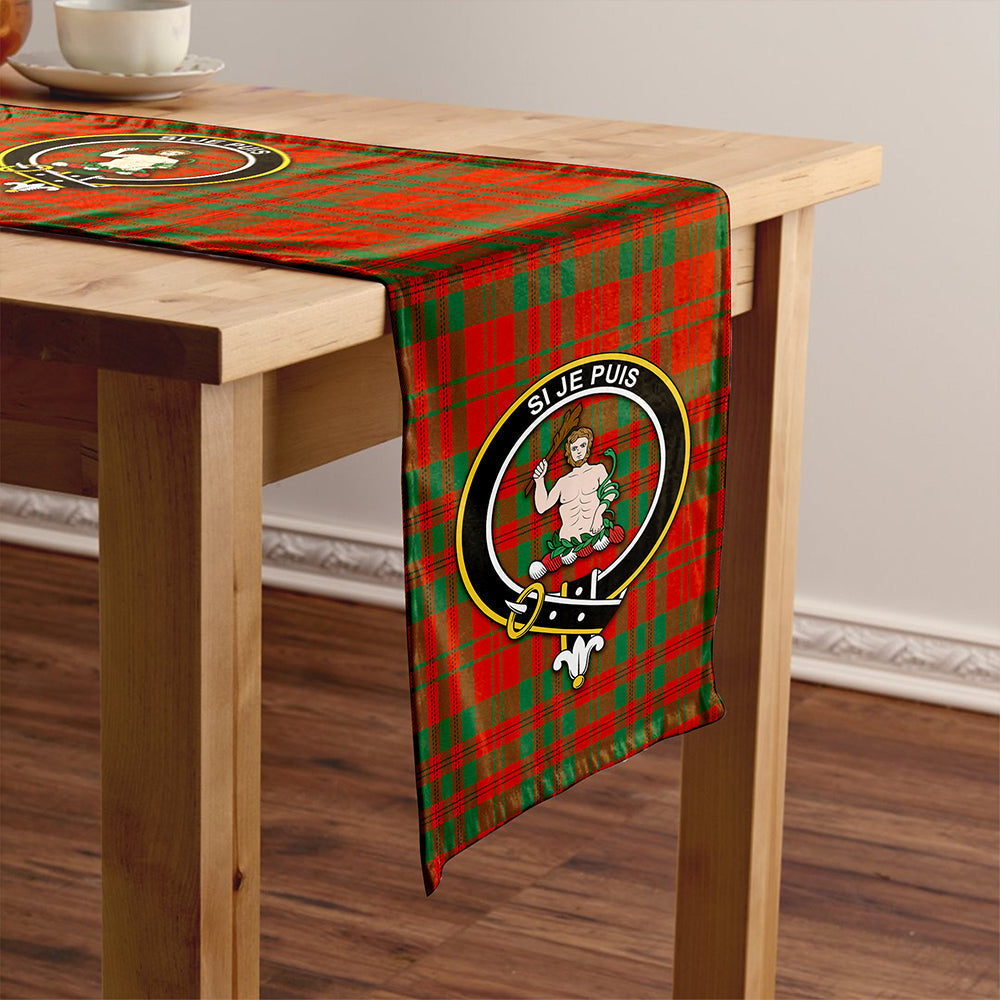 Livingstone Ancient Tartan Crest Table Runner