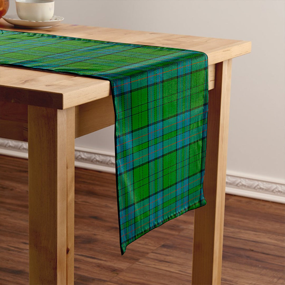 Lockhart Ancient Tartan Crest Table Runner