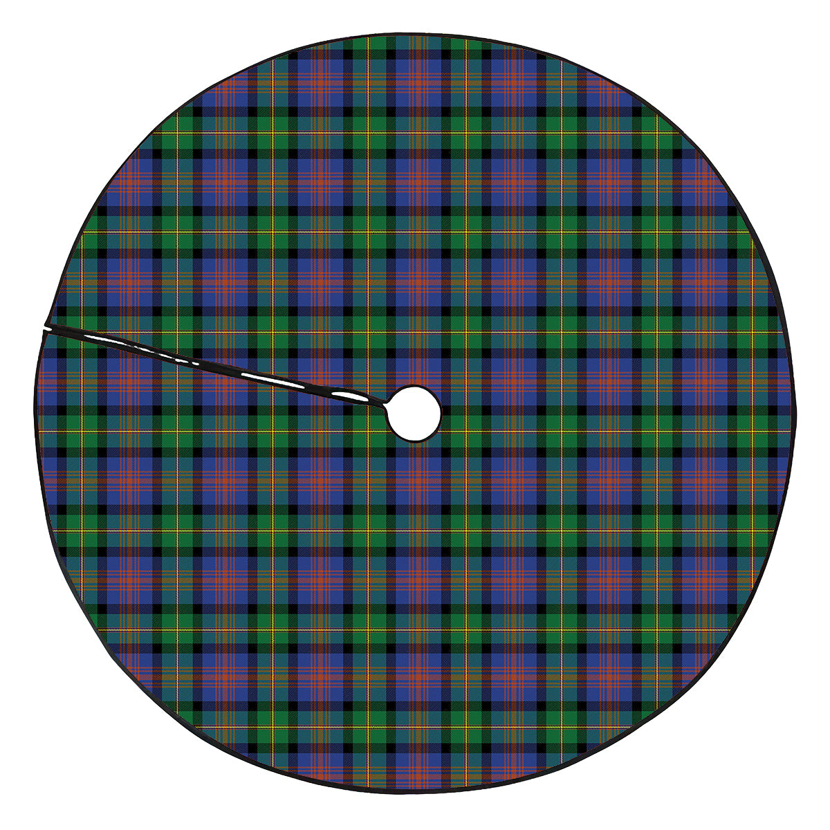 Logan Ancient Tartan Plaid Christmas Tree Skirt