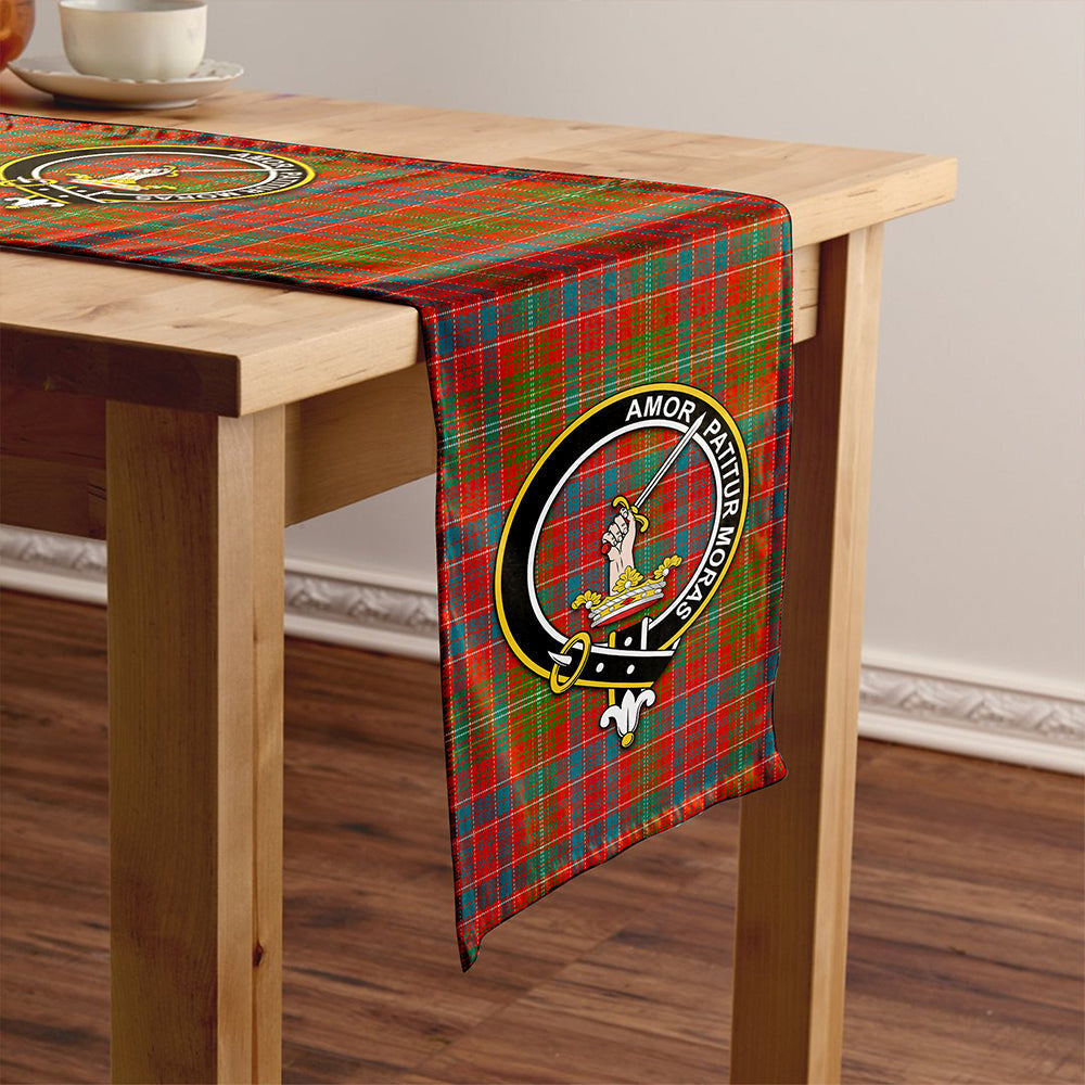 Lumsden Ancient Tartan Crest Table Runner