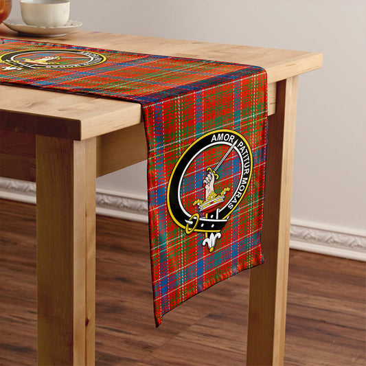 Lumsden Waistcoat Ancient Tartan Crest Table Runner