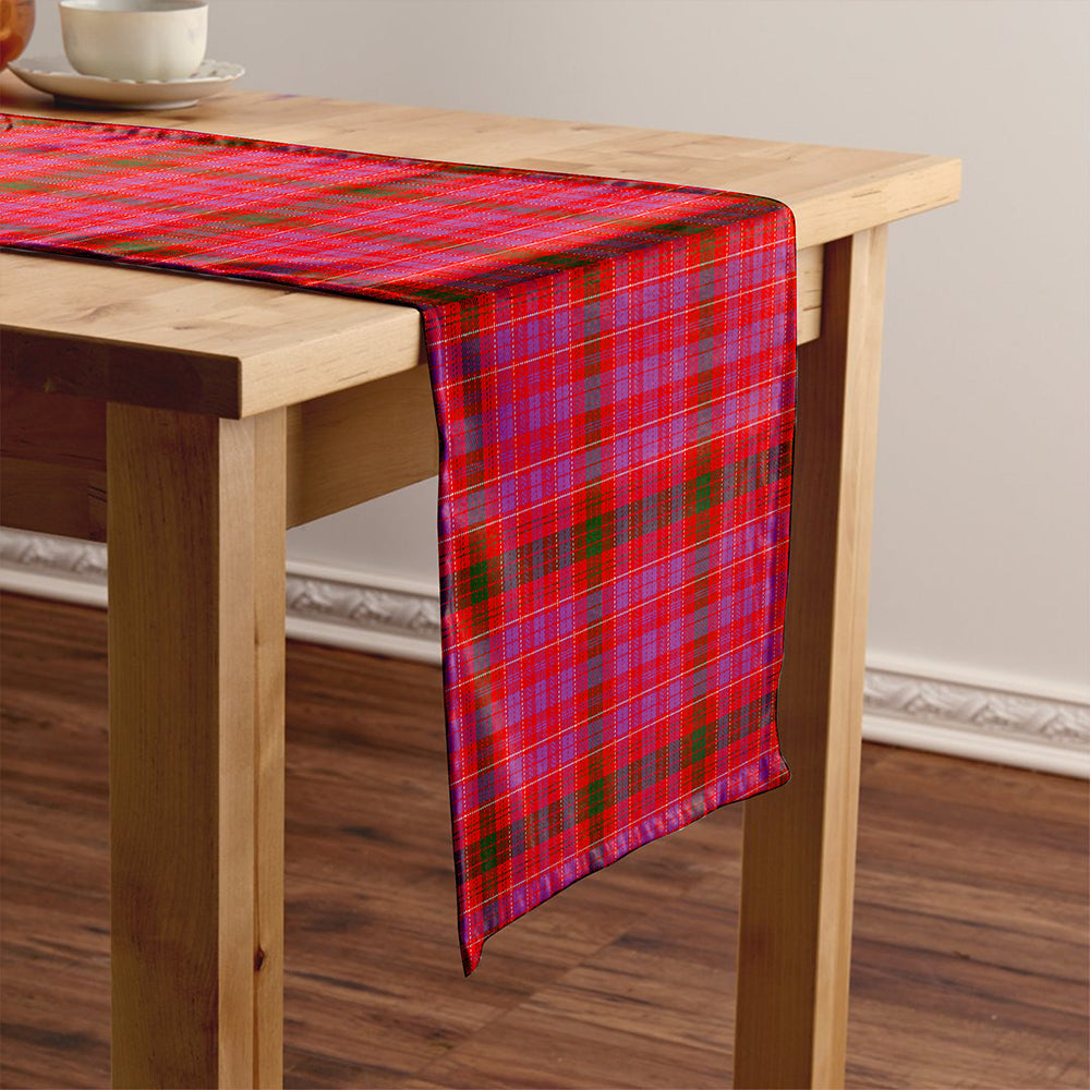 Lumsden of Clova Modern Tartan Crest Table Runner