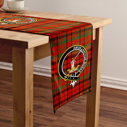 Lumsden of Kintore Ancient Tartan Crest Table Runner