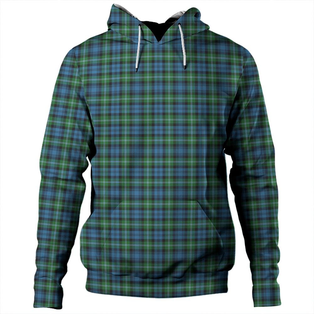 Lyon Clan Tartan Plaid Hoodie