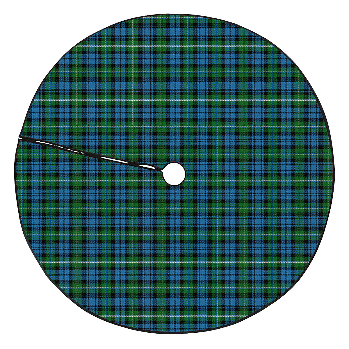 Lyon Tartan Plaid Christmas Tree Skirt