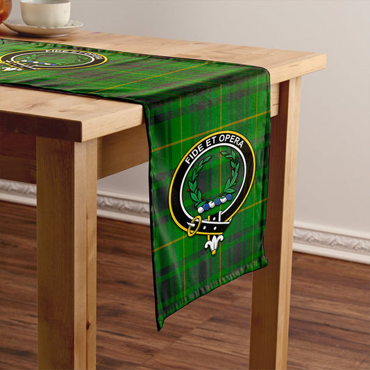 MacArthur Ancient Tartan Crest Table Runner