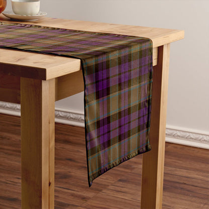 MacArthur of Milton Weathered Tartan Crest Table Runner