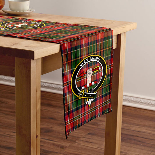 MacCulloch Ancient Tartan Crest Table Runner