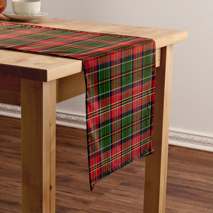 MacCulloch Ancient Tartan Crest Table Runner